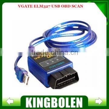 2014 Highly Recommend Vgate ELM327 USB OBD Scan USB Diagnostic Scanner Work With OBD2 Vehicle Vgate ELM 327 USB OBD2 Scan