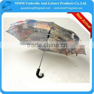 2014 promotion auto 2 fold umbrellas