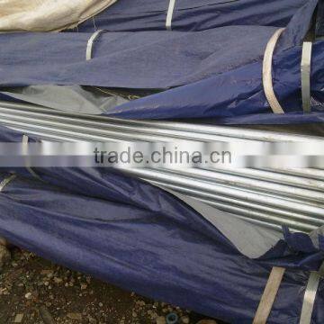 pre-galvanized ERW carbon steel tubes for steel fabrications