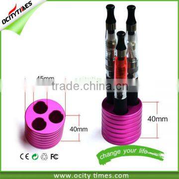 electronic cig accessaries e cig stand 3 holes aluminum e cig stand E CIG STAND