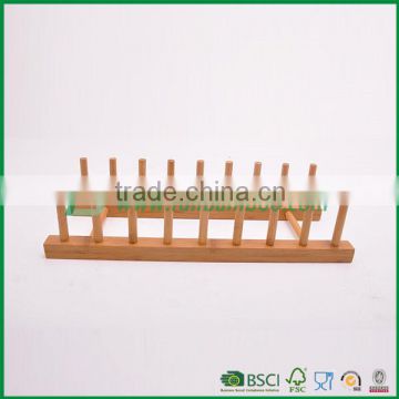 FUBOO Bamboo Plate Rack/Pot Lid Holder