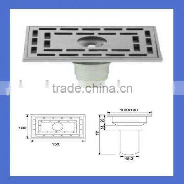 Anti-odour 304 stainless steel floor drain