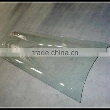 3mm-6mm laminated curved glass door