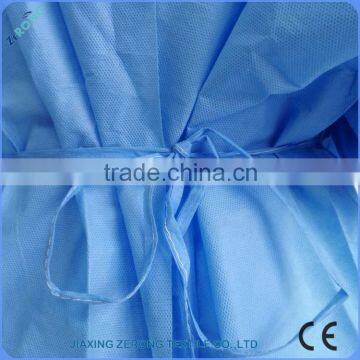 Sample Free Blue Disposable pp Isolation Gown
