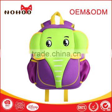 New Arrival Cartoon Elephant Kids Backpack Travel Camping Bag Cheap Kids Backpack China photo-2