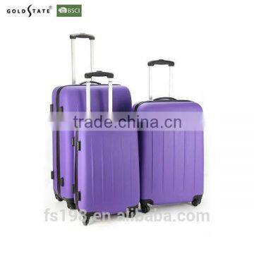 Purple Three-pieces set luggage