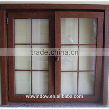 Modern House Design PVC Tilt and Turn Grill Design Window,PVC Glass Windows and Doors photo-3