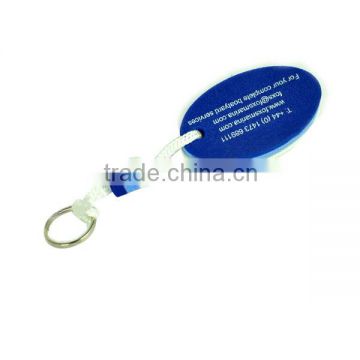 Any shape and size floating EVA foam key chain for gifts