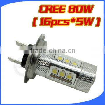Newest Black-top CREES 80W Car LED Fog Light Bulb Auto Brake Light