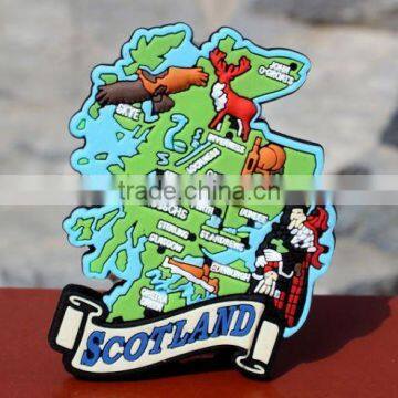 Custom Competitive price TOURIST SOUVENIR Rubber FRIDGE MAGNET Full Colors 3d pvc magnet ----DH20461