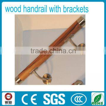 Hot sale 304 stainless steel handrail bracket for wood stairs