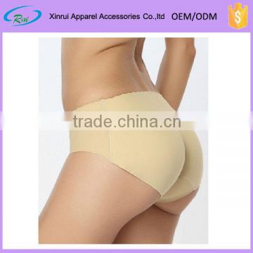 Sexy nude hip enhancing padded panties, padded underwear for women