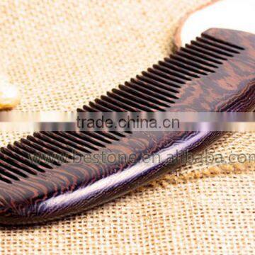 New Natural Mahogany Hair Wooden Comb photo-3