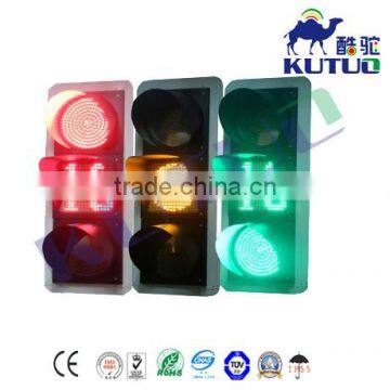 400mm LED Traffic Signal Lights Red Yellow Green Full Ball With Countdown Meter