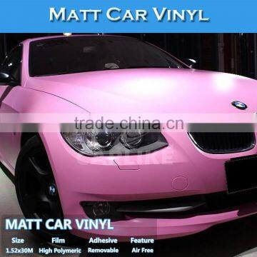 SINO CAR STICKER Inexpensive Pink Matt Wrap Sticker Car Vinyl Paper photo-6
