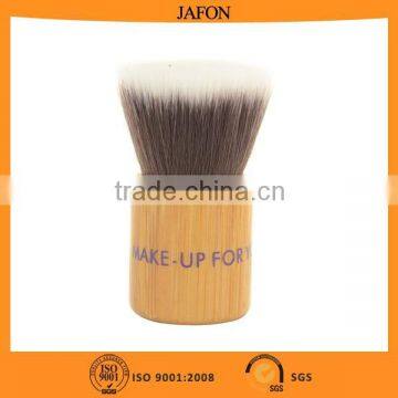 Synthetic hair bamboo mini kabuki brush