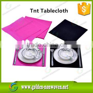 Europe Popular PP Nonwoven table cover Tela Non Woven Cloth Manufacturers