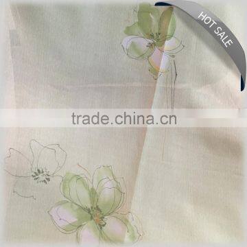 100% custom print flower fabric