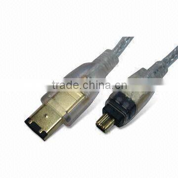 firewire 1394 6 pin to 4 pin cable