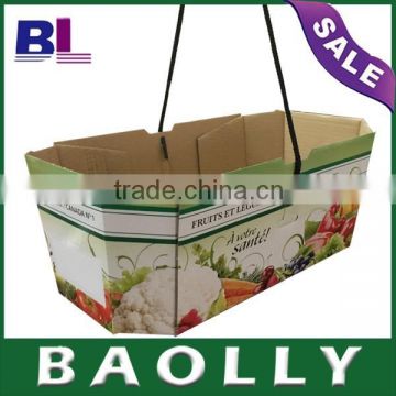 CMYK Customized food corrugated carton paper box design