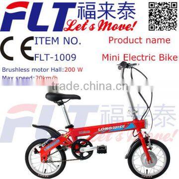 2013 High power FLT-1009 Kids electric pocket bikes give you convenient life