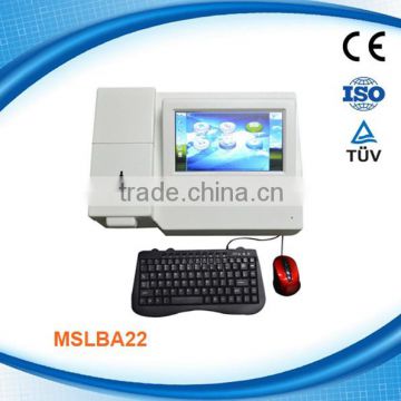 (MSLBA22 new & cheap biochemistry analyzer best price CE approved) chemistry analyzer