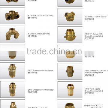 2 1/2 Female NPTX 2 1/2 Male NST Angle Fire Hose Valve UL/FM Certification Angle Fire Hose Valve photo-4