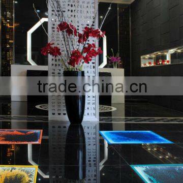 hotel,bar, KTV floor decor colorful liquid dance floor tile