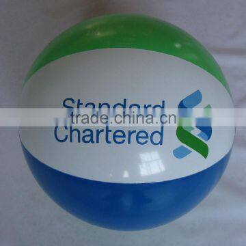 Beach Ball PVC inflatable 6Panels with Promotional logo Printing