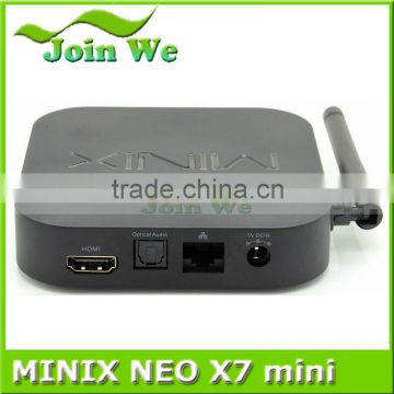 MINIX NEO X7 mini Quad Core Android TV Box RK3188 TV BOX Andriod 4.4 WiFi Bluetooth 2G/8G USB RJ45 OTG Optical XBMC