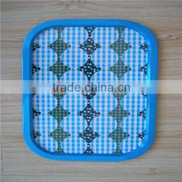 metal tin tray for food storage