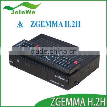 New Products ZGEMMA H.2H combo dvb s2 dvb t2 digital satellite receiver software download with enigma2