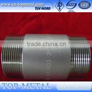 stainless steel male npt to bsp thread nipple