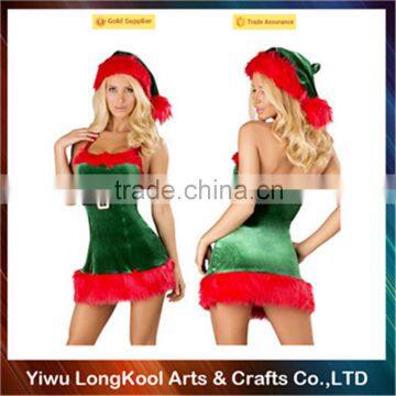 Alibaba top selling women Christmas costume dance sexy costume