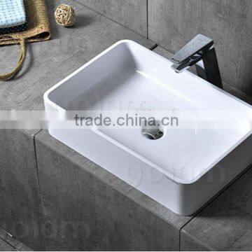 YL4002 High quality ceramic toilet hand wash basin/art basin