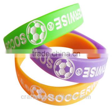 export glow in the dark silicone bracelet