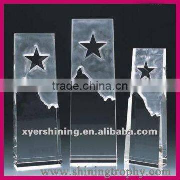 Delicate Shining crystal Navy Star Awards