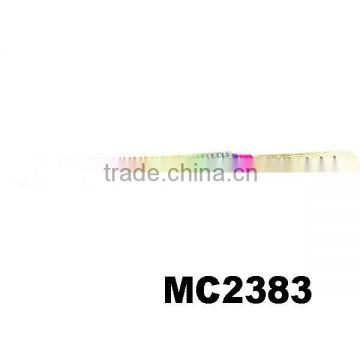 fashion adjustable rainbow color cotton cordon leather bracelet wholesale