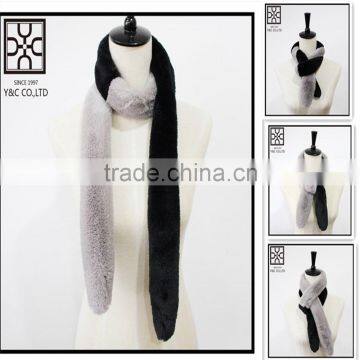 Own Design Fake Fur Long Scarf