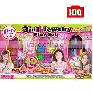 2 in 1 diy plastic bead jewelry games online for girl dress up