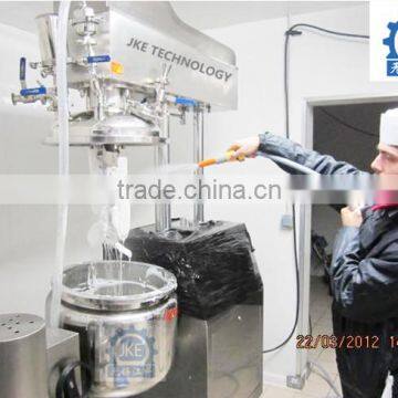 JKE-30L China Best Stainless Steel Cosmetic Vacuum Powder Emulsifier photo-3
