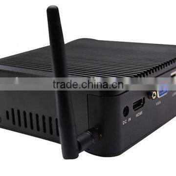 Intel Bay Trail J1800 2.41G Fanless Desktop Computer Case Mini PC X86 Windows DDR3 4GB RAM 32G SSD WiFi 2 Lan HTPC Server HDMI photo-4