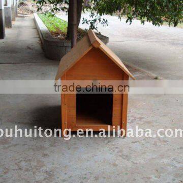 wooden dog kennel