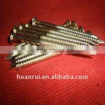 africa market galvanized screw nails