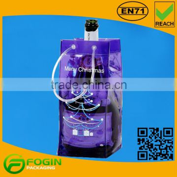 promotional pvc ice cooler bag for wine