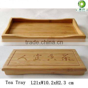 Traditional bamboo chinese tea tray