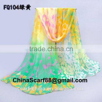 Wholesale Chiffon Silk Scarf photo-3