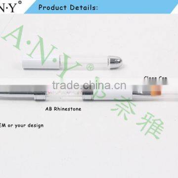 ANY Rhinestone Double Side Using Nail Design 3D Flat Nail Art Brush Angular photo-3