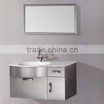 stainless steel bathroom cabinet