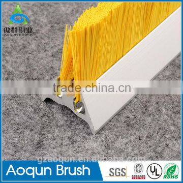 Aluminum Holder Brush beside escalator Eescalator brush strip